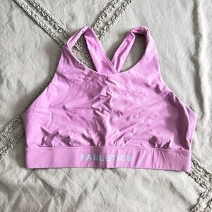 Fabletics Lavender Sports Bra